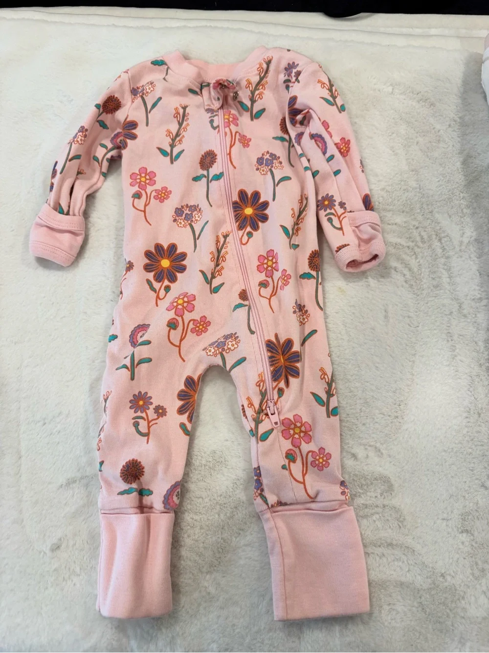 0-3 months baby girl onsie bundle
